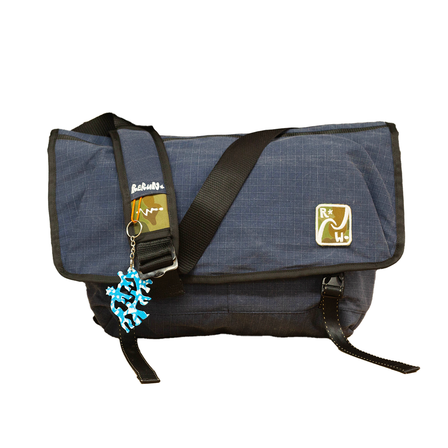 Mondo Hauler Messenger Bag | Blue