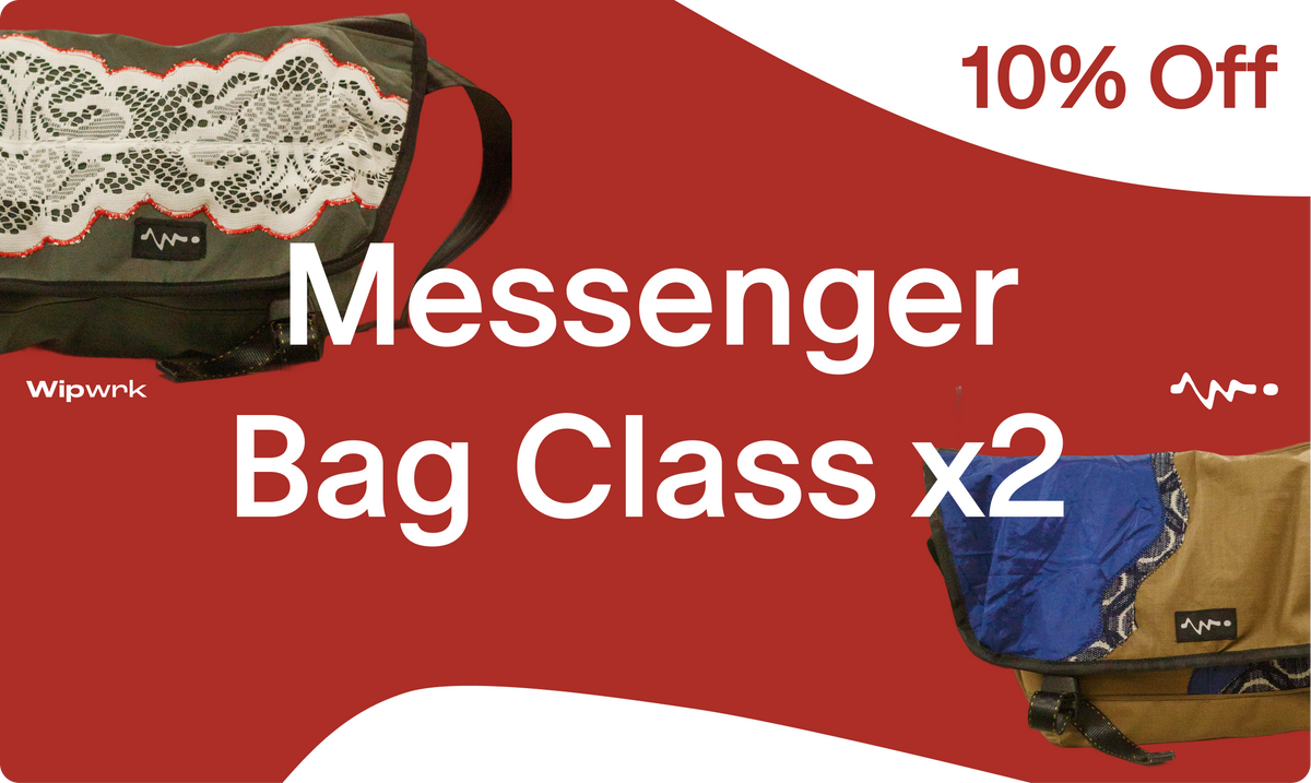 Mondo Messenger Bag Course for Two