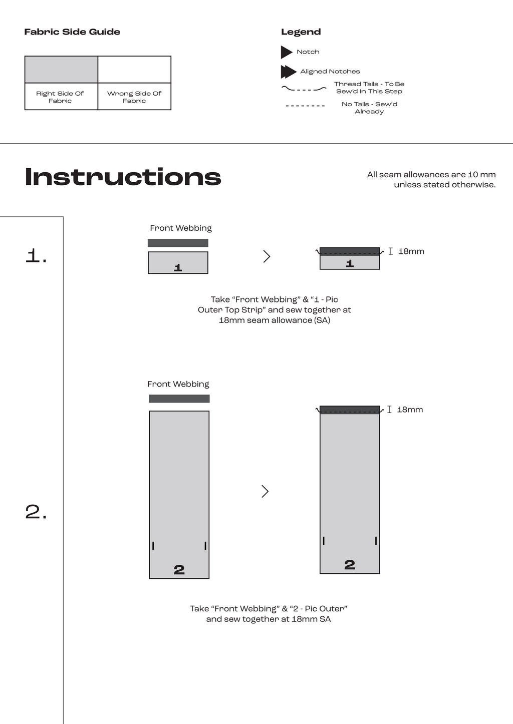 The Piccolo- Home Pattern PDF