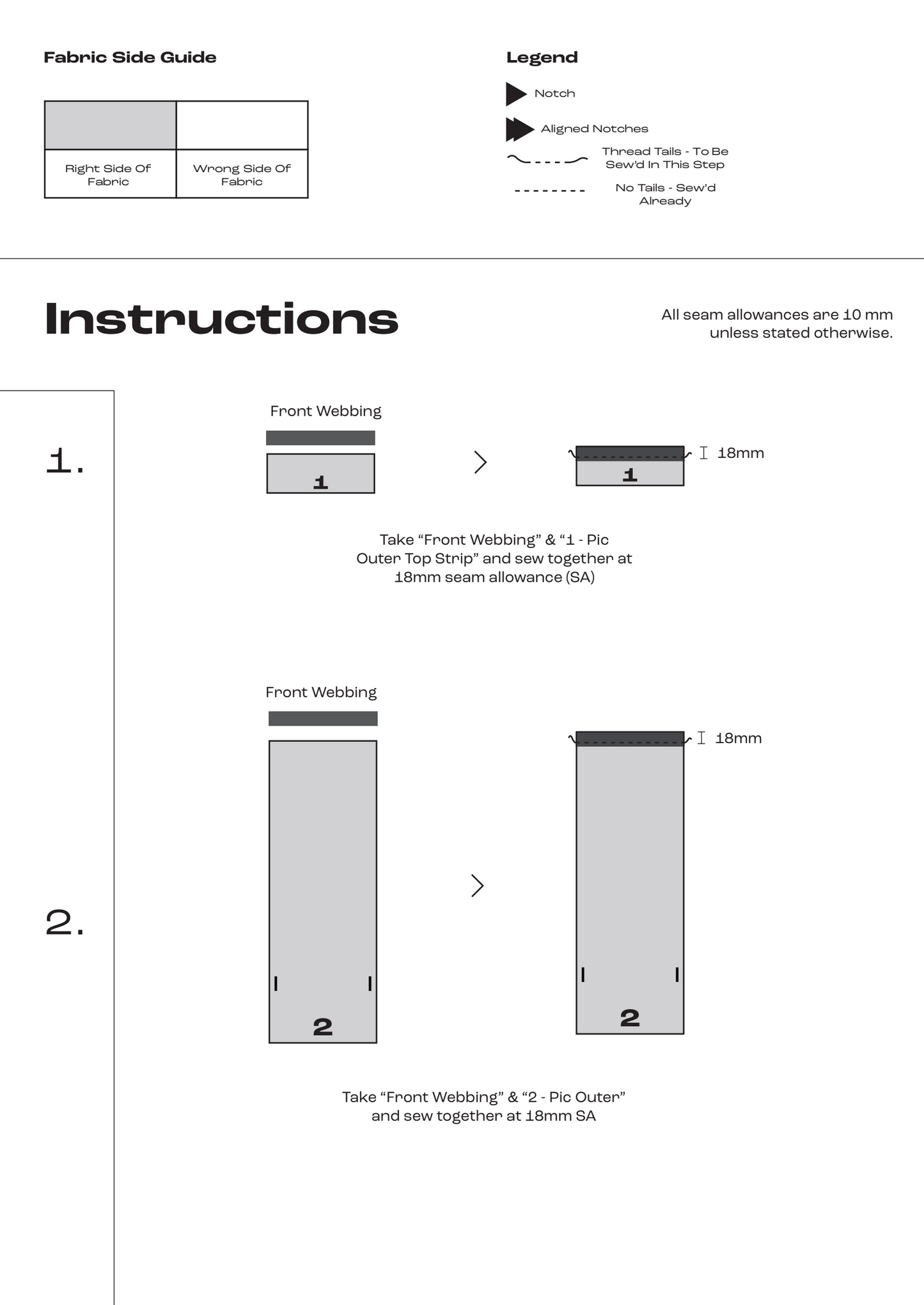 The Piccolo- Home Pattern PDF