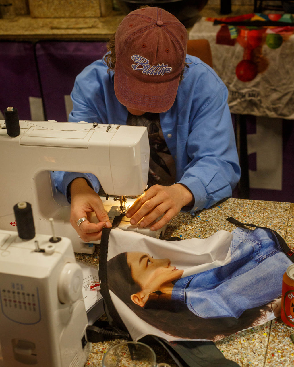 Popcorn Tech Pouch Social Sewing Session